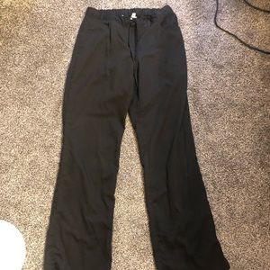 Small tall greys anatomy black scrub pants